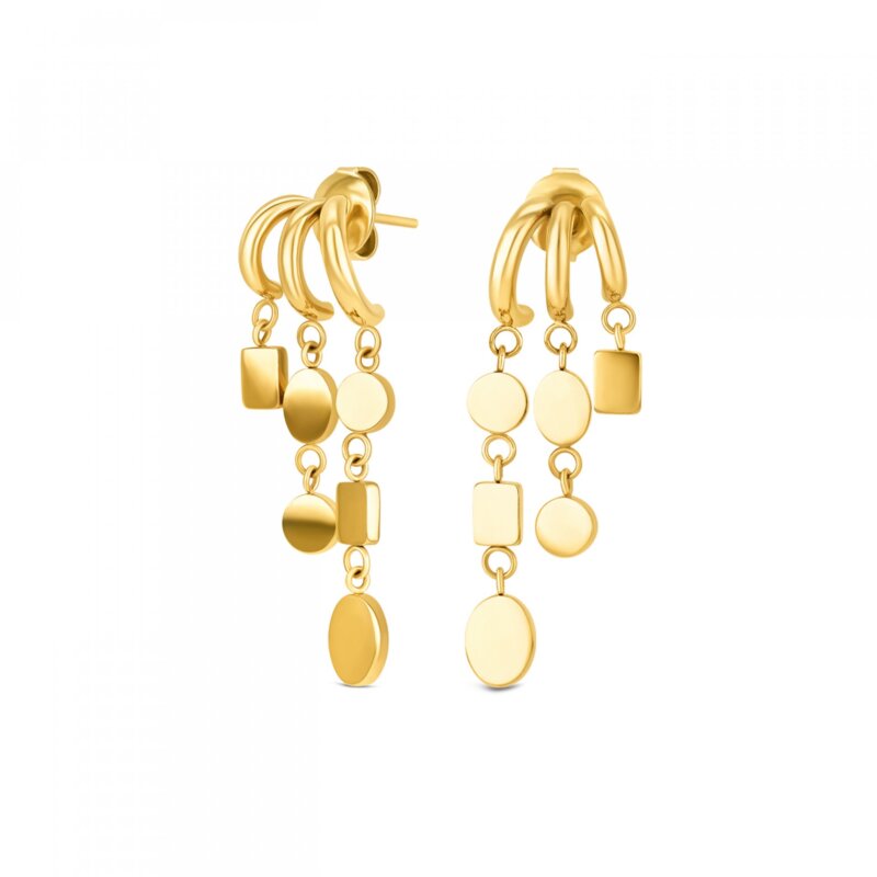 Brincos One Senhora Drop Gold - Image 2