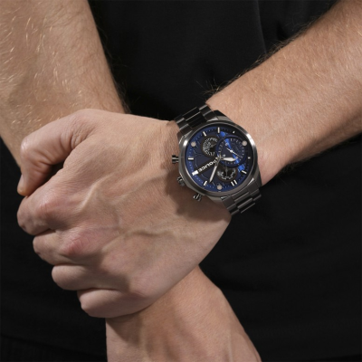 Relogio Police Reactor Azul