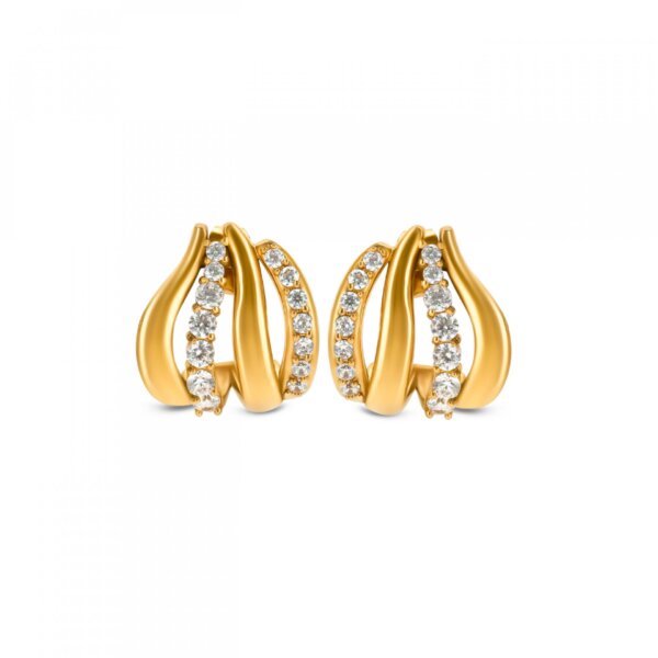 Brincos One Senhora Refined Gold