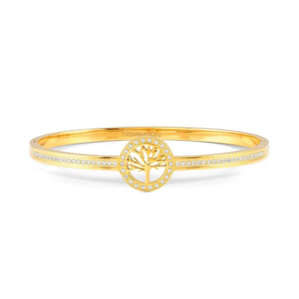 Pulseira Pretty Bangles Árvore da Vida Dourada S