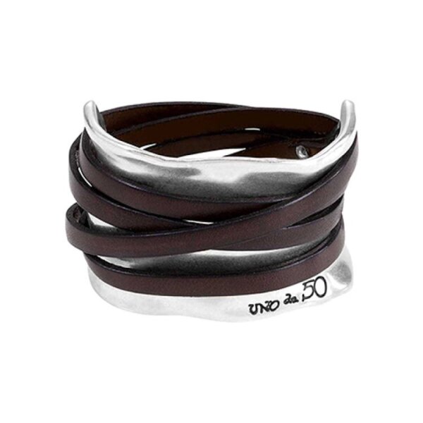 Pulseira Uno de 50 de Couro