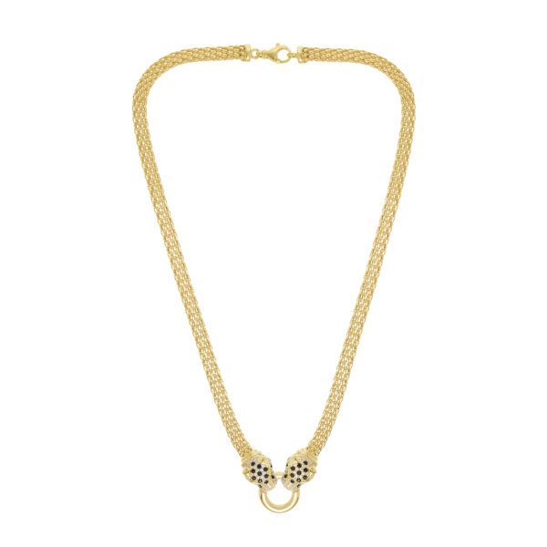 Colar Eugénio Campos Jaguar Dourado