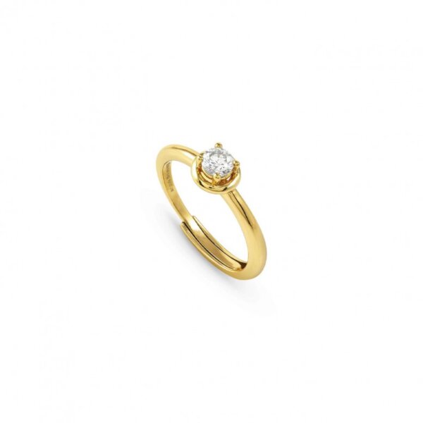 Anel Nomination Cosmic Love Pedra Dourado
