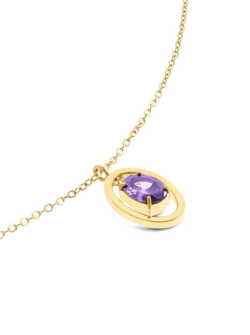 Colar One Birthstone Fevereiro - Sabedoria - Image 2