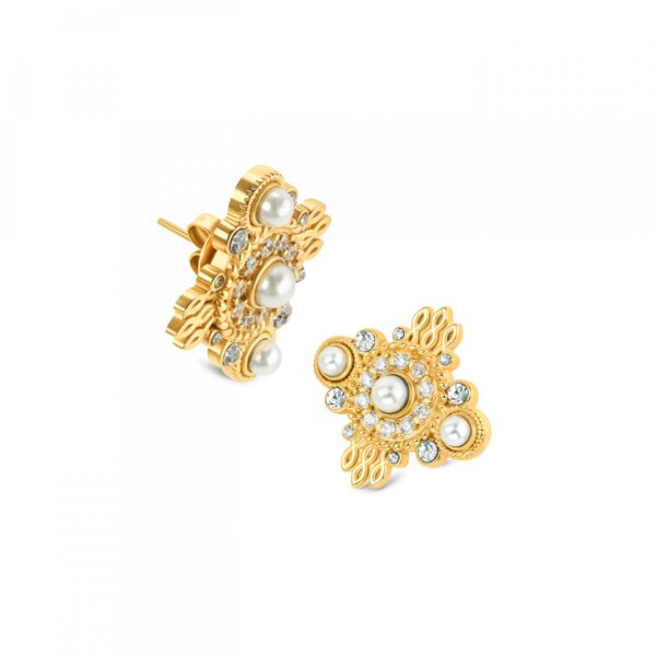 Brincos One Senhora Ophelia Blossom Gold