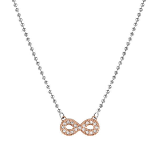 Colar Nomination D'amore Infinito Rose Gold