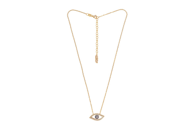 Colar Eugénio Campos Blue Mystic Eye Dourado