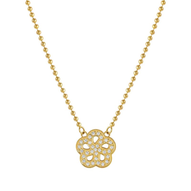 Colar Nomination D'amore Flor Dourado