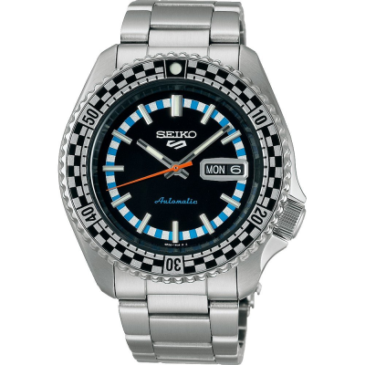 SEIKO 5 REEDICAO RALLY DIVER PRETO