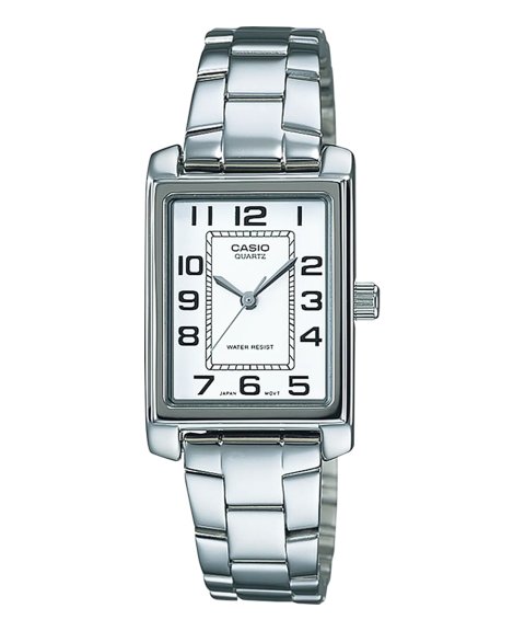 Relógio Casio Collection Retangular Prateado