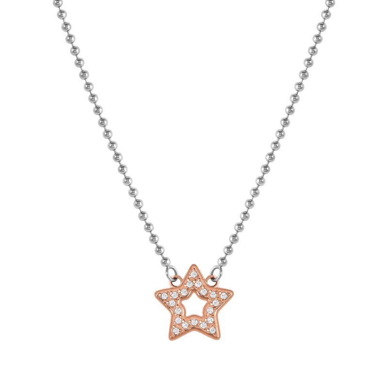 Colar Nomination D'amore Estrela Rose Gold