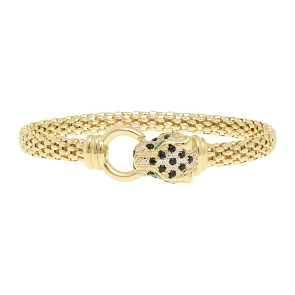 Pulseira Eugénio Campos Jaguar Dourada