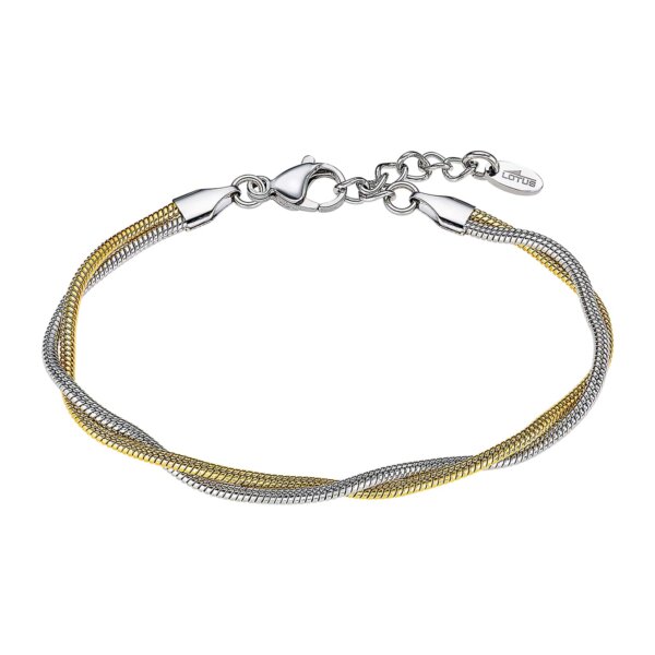 Pulseira Lotus Style Bicolor