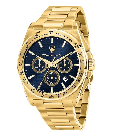 Relógio Maserati Velocità Dourado