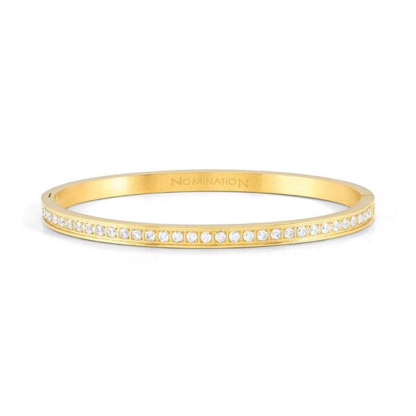 Pulseira Nomination Pretty Bangles Zircónias Dourada S