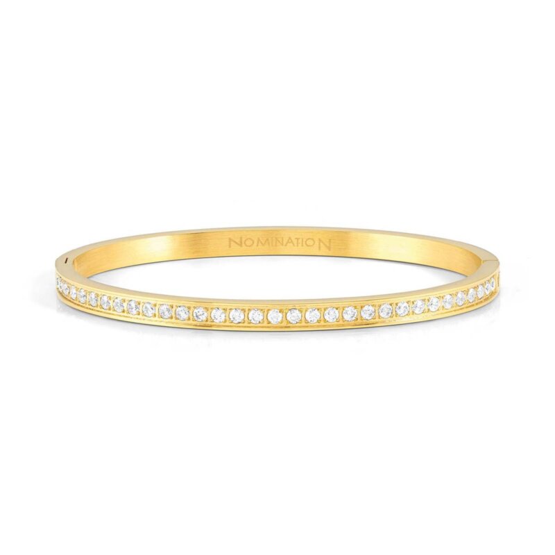 Pulseira Nomination Pretty Bangles Zircónias Dourada S