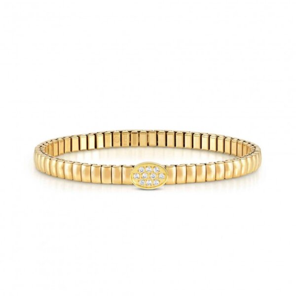 Pulseira Nomination Life Oval Dourada