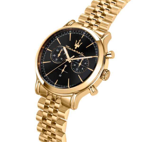 Relógio Maserati Epoca Dourado