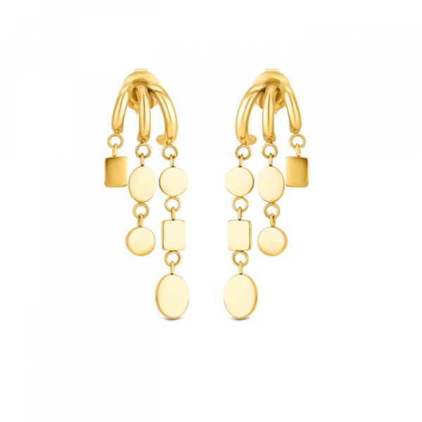Brincos One Senhora Drop Gold