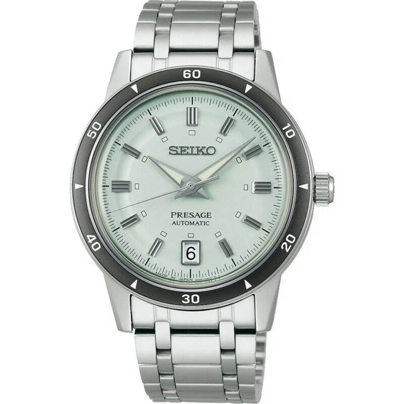 Relógio Presage Style 60's Verde Claro