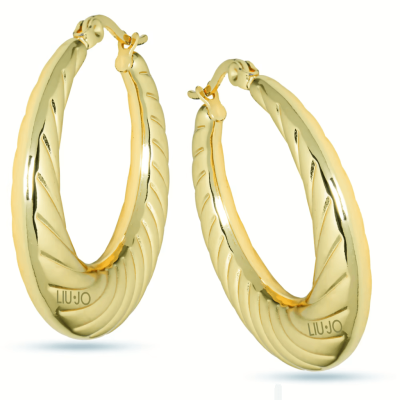 EARRINGS STAINLESS STEEL - E- GOLD