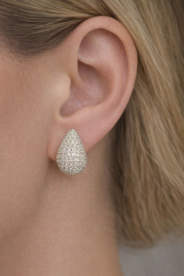 BRINCOS PRATA 925 ORO FOE1676