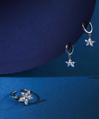 ANEL ZIRCONIAS STARS