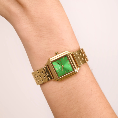 Relógio Coral Wave Verde