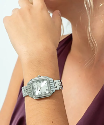 Relógio Mulher Bahamas Luxe Prateado