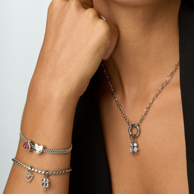 Charme One Energy Girl Crystal Silver
