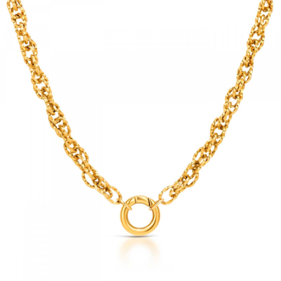 Colar One Energy Master Union Double Gold