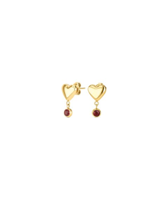 Brincos One Senhora Red Spark Gold