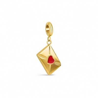 Charm One Energy Love Letter Gold